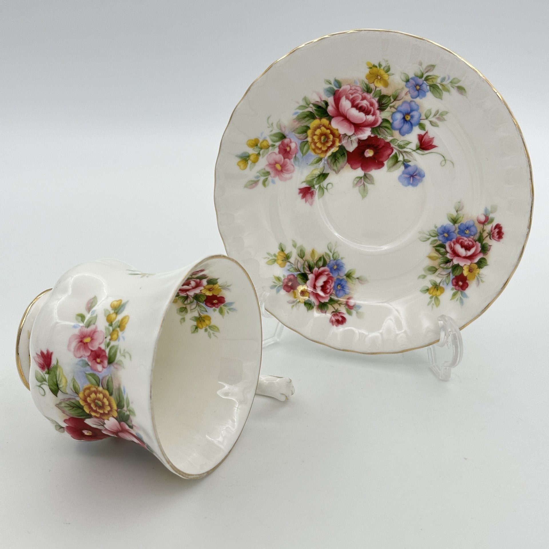 Чайно-кофейная пара "Chelsea Garden", Royal Albert