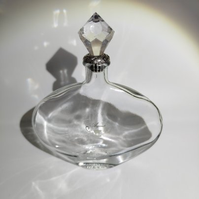 Флакон парфюмерный Argenti, стекло, металл (серебрение), Европа, 1950-1970 гг.