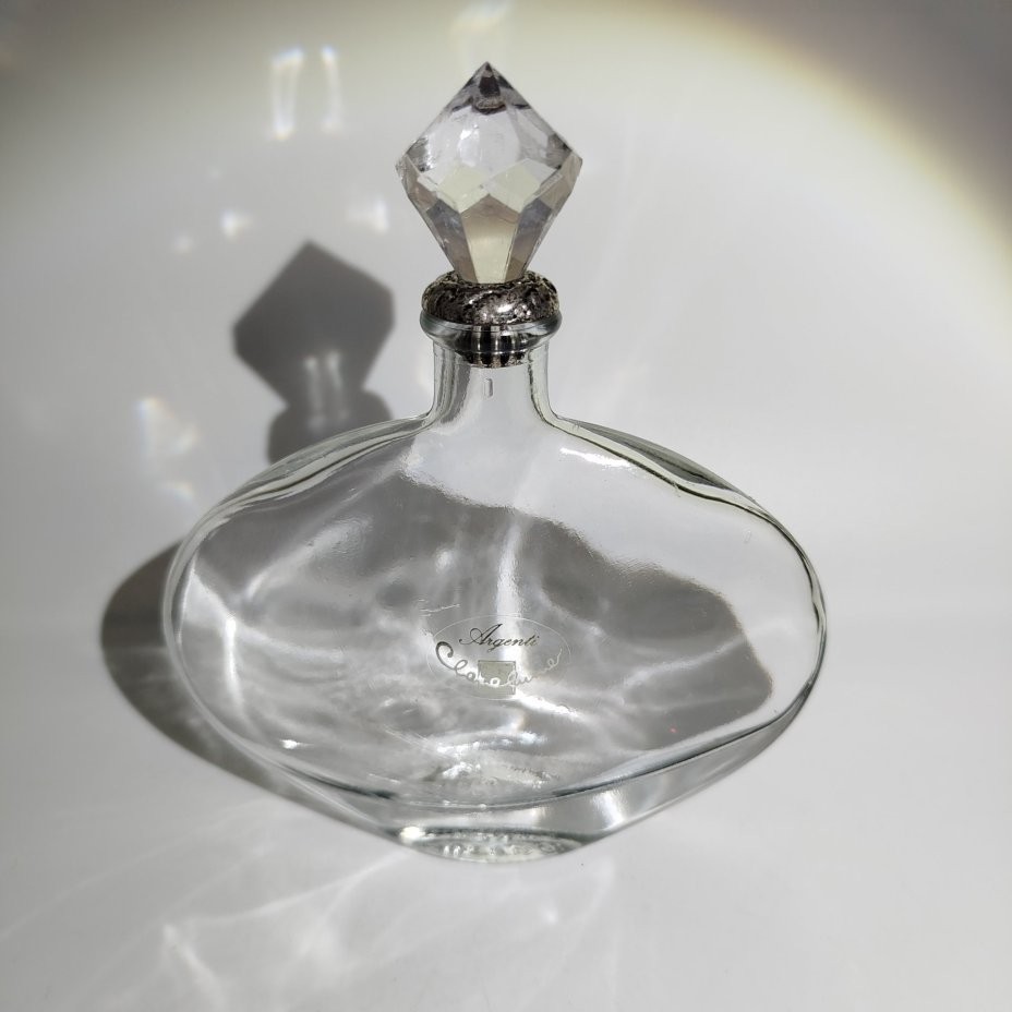 Флакон парфюмерный Argenti, стекло, металл (серебрение), Европа, 1950-1970 гг.