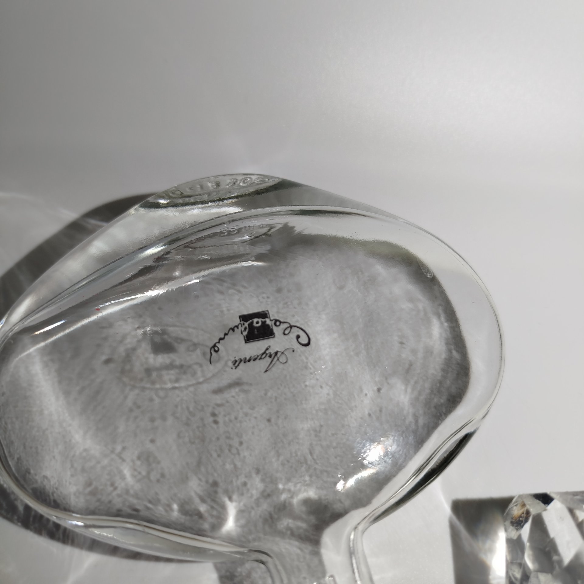 Флакон парфюмерный Argenti, стекло, металл (серебрение), Европа, 1950-1970 гг.