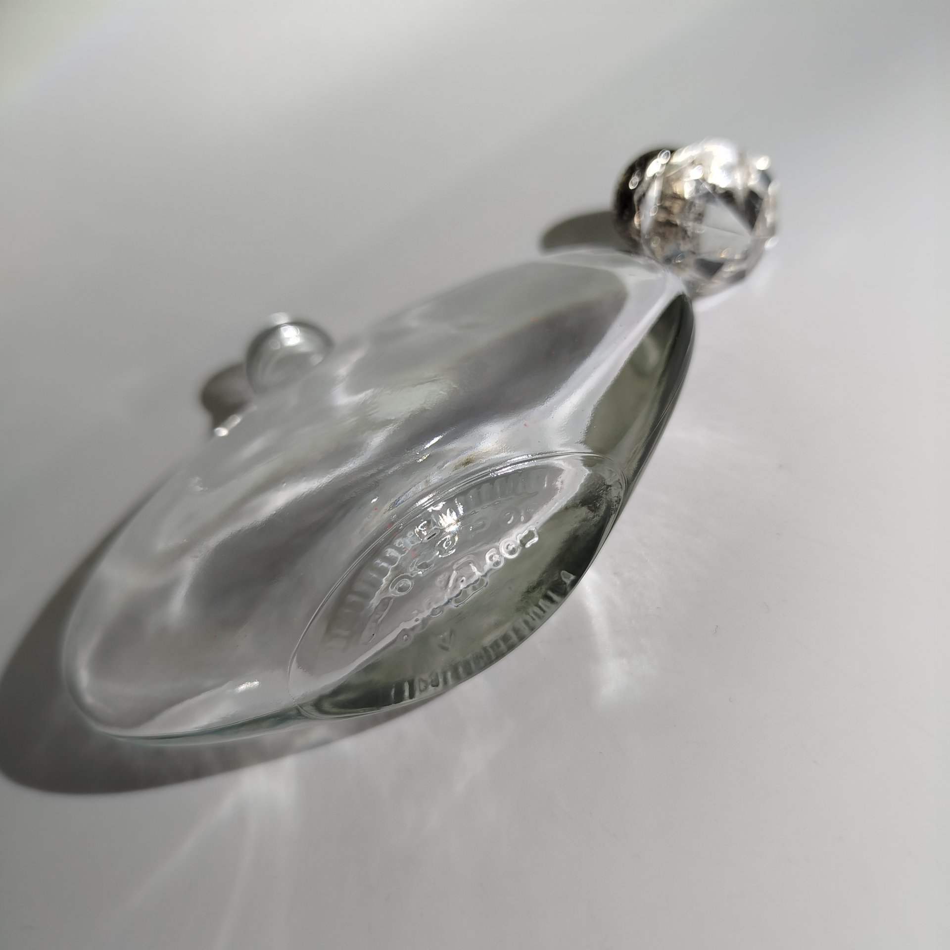 Флакон парфюмерный Argenti, стекло, металл (серебрение), Европа, 1950-1970 гг.