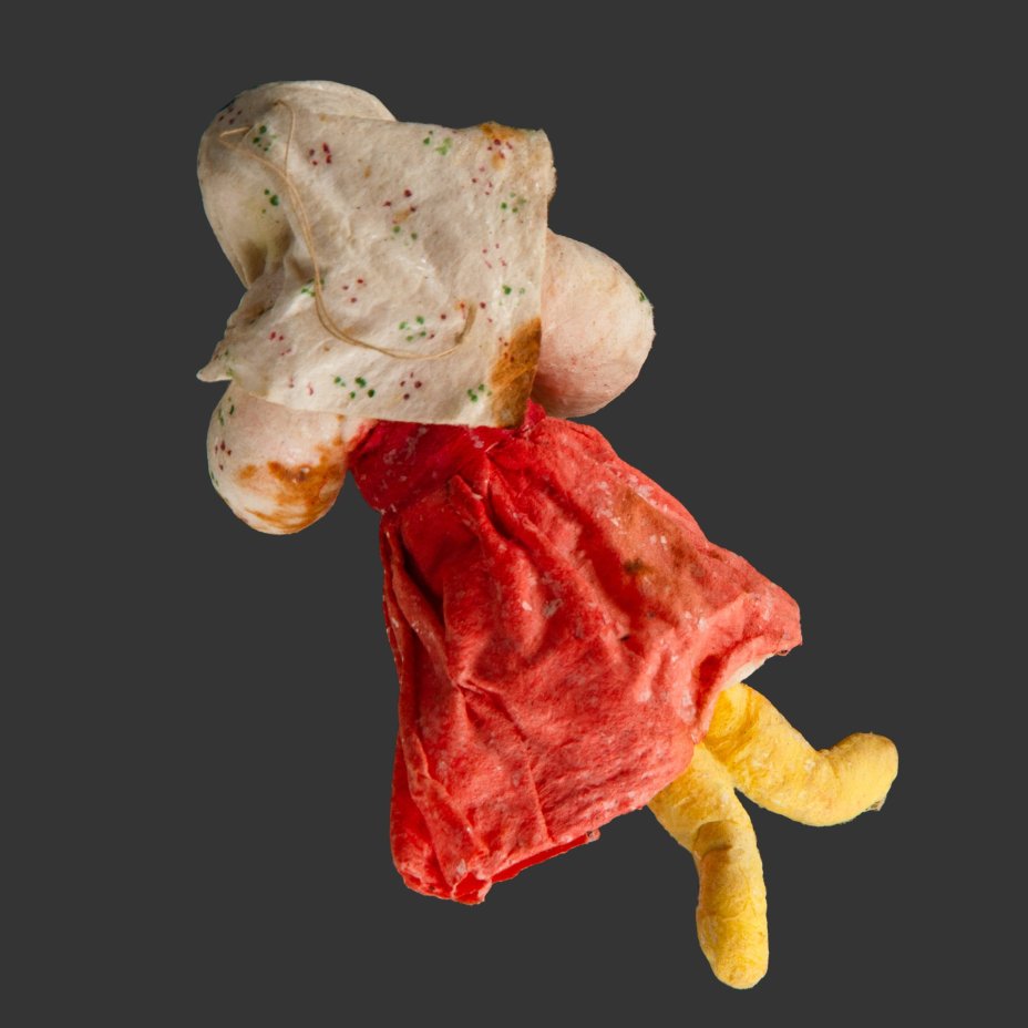 Игрушка ёлочная "Девушка в платке"