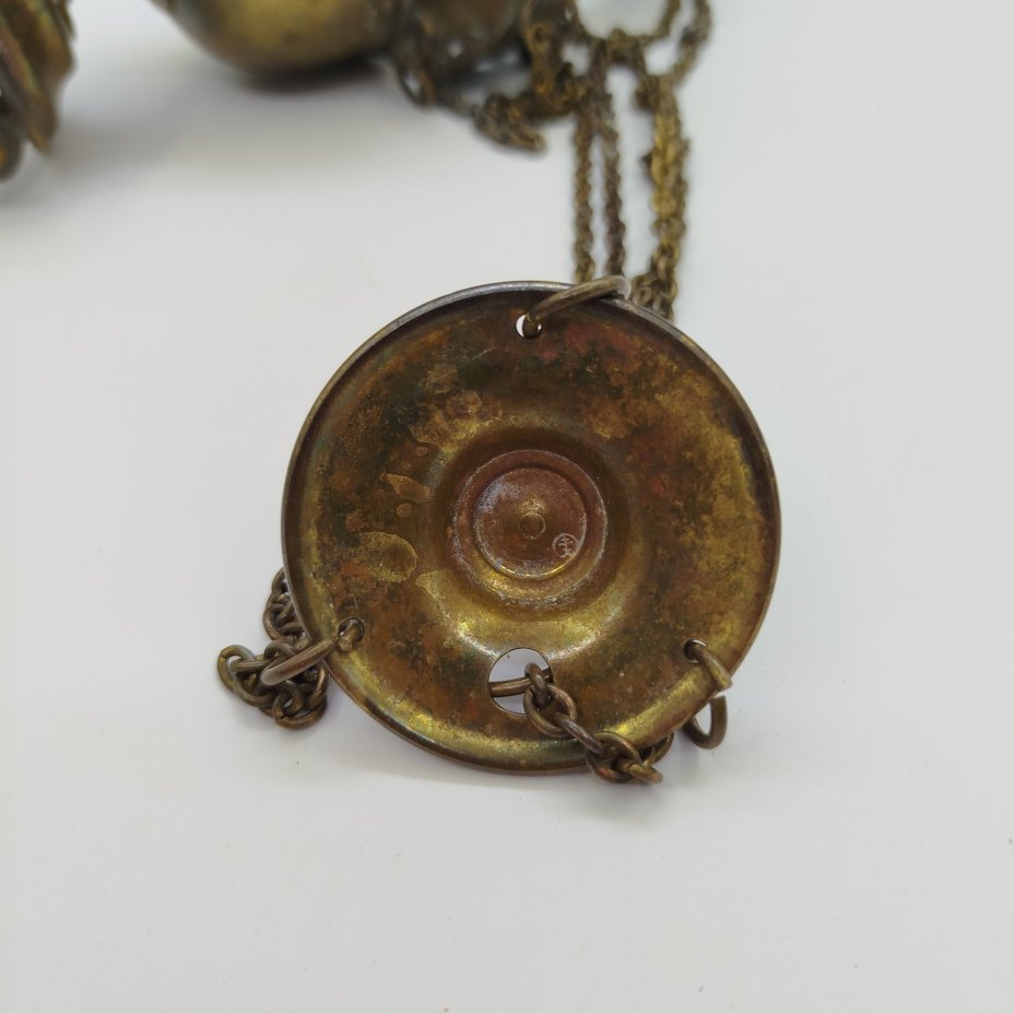 Кадило классической формы, латунь, Художественно-производственное предприятие «Софрино», Россия, 1980-2000 гг.