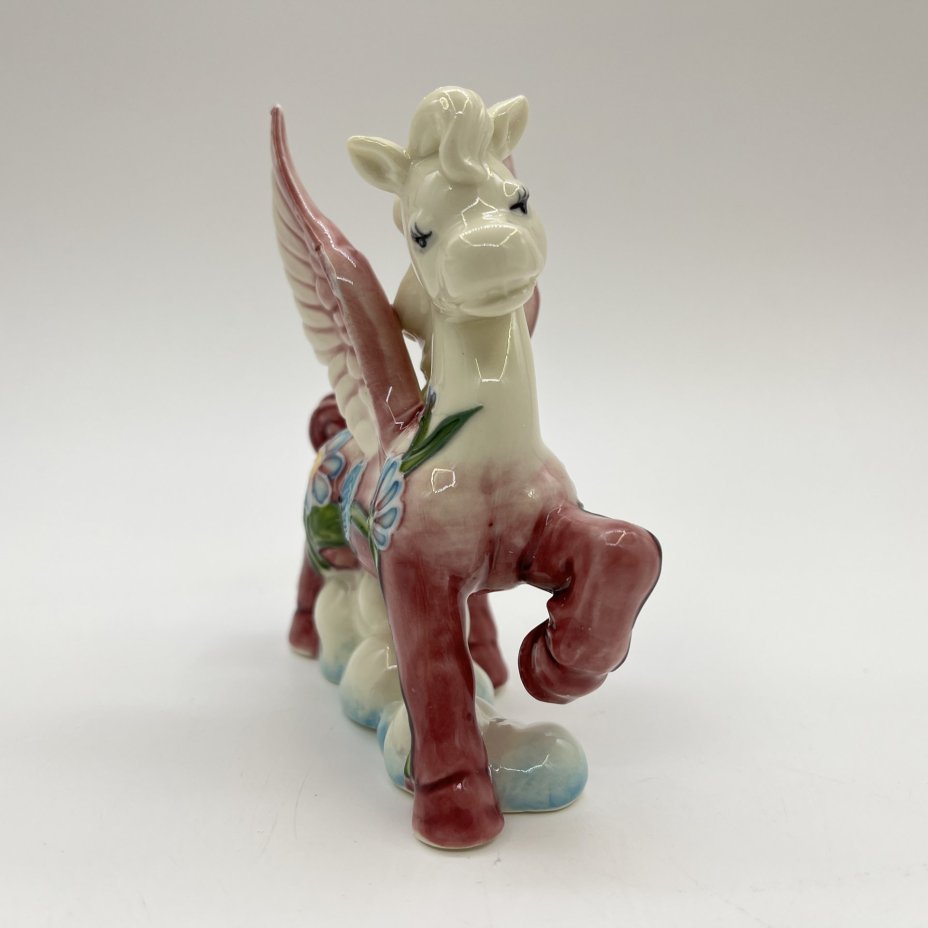 Статуэтка "Лошадка-ангелочек", фарфор, Pavone, Италия, 2025 г.