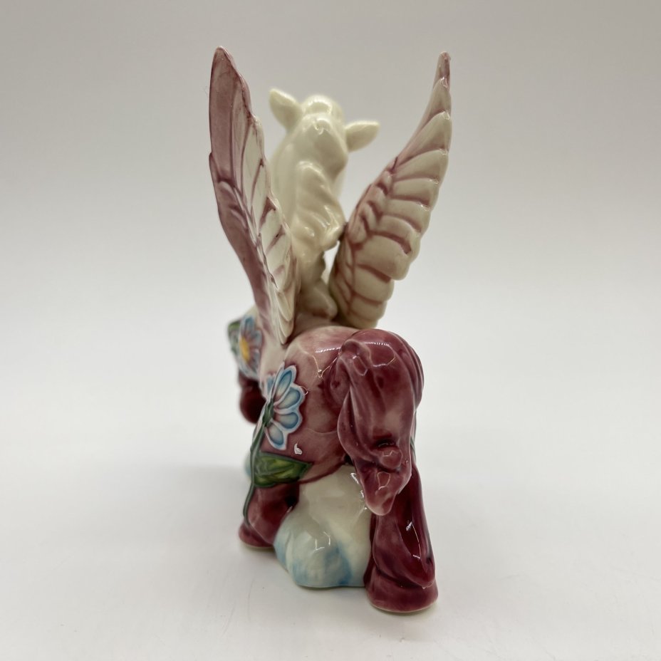 Статуэтка "Лошадка-ангелочек", фарфор, Pavone, Италия, 2025 г.