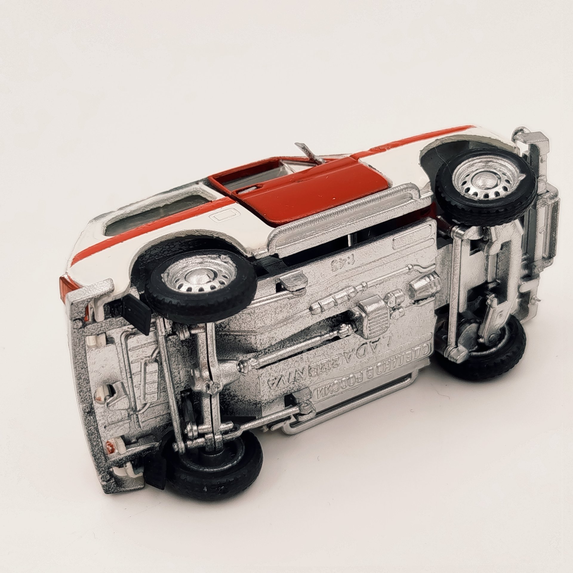 Модель автомобиля в масштабе 1:43 "LADA 21213 Niva" (авторская версия), металл, пластмасса, крашение, СССР, 1970-1990 гг.