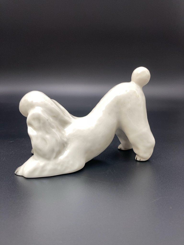 Статуэтка "Пудель", ЛФЗ