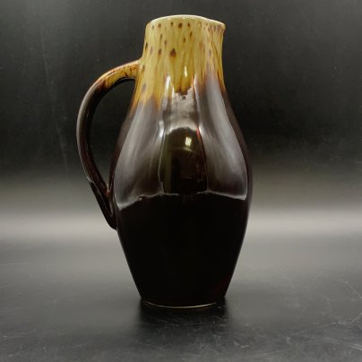 Штоф с декором, фаянс, глазурь, Конаковский фаянсовый завод им. М.И. Калинина (ЗиК Конаково), СССР, 1970-1990 гг., Конаковский фаянсовый завод им. М.И. Калинина (ЗиК Конаково)