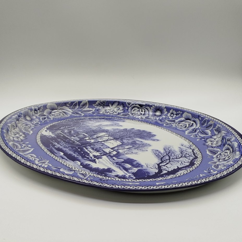 Поднос с пейзажным изображением