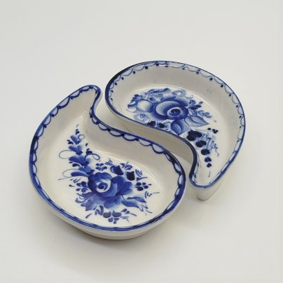 Пара розеток "Капельки", ав.р. Белоглазова, Чупрунова, Гжель