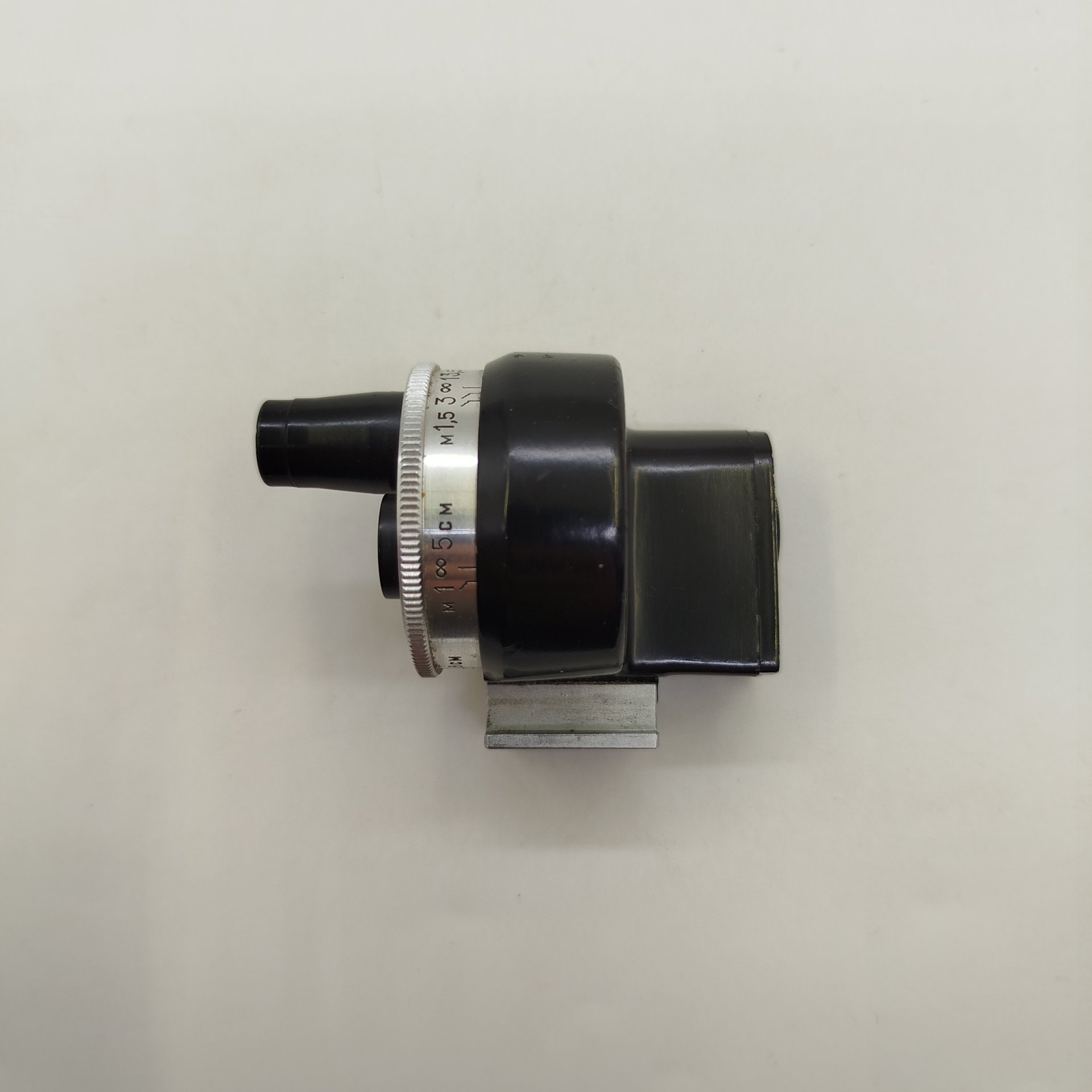 Универсальный видоискатель револьверной формы, металл, стекло, Красногорский механический завод (КМЗ), СССР, 1970-1980 гг.