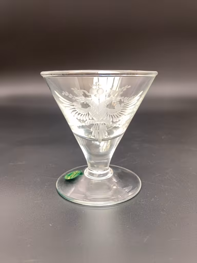 Рюмка с гравировкой, Faberge modern Russia