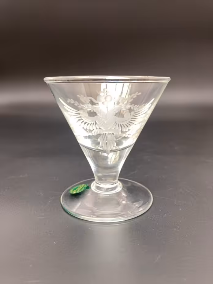 Рюмка с гравировкой, Faberge modern Russia