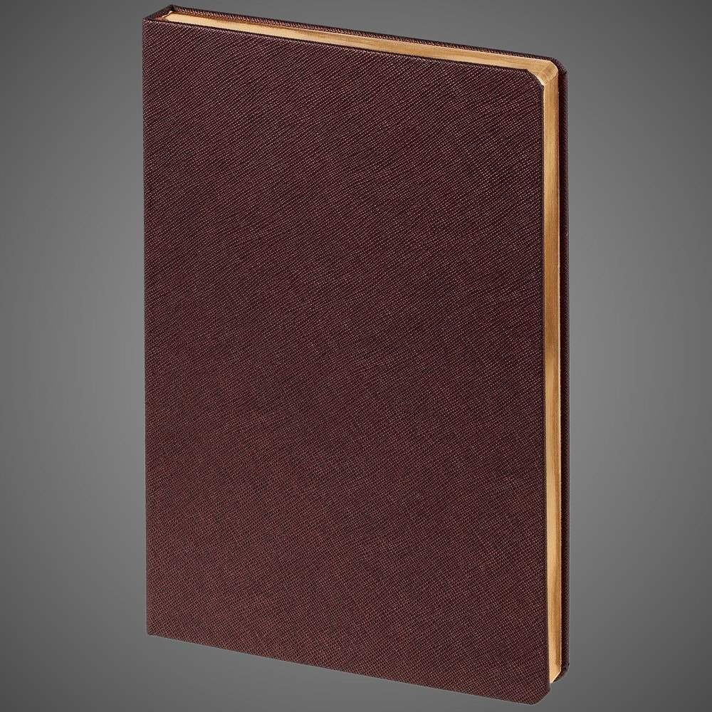 Подарочный набор:Шариковая ручка Parker IM Monochrome Brown, стержень:M, цвет чернил: blue, в подарочной упаковке и Ежедневник коричневый., Покрытия: PVD-покрытие, лак, латунь