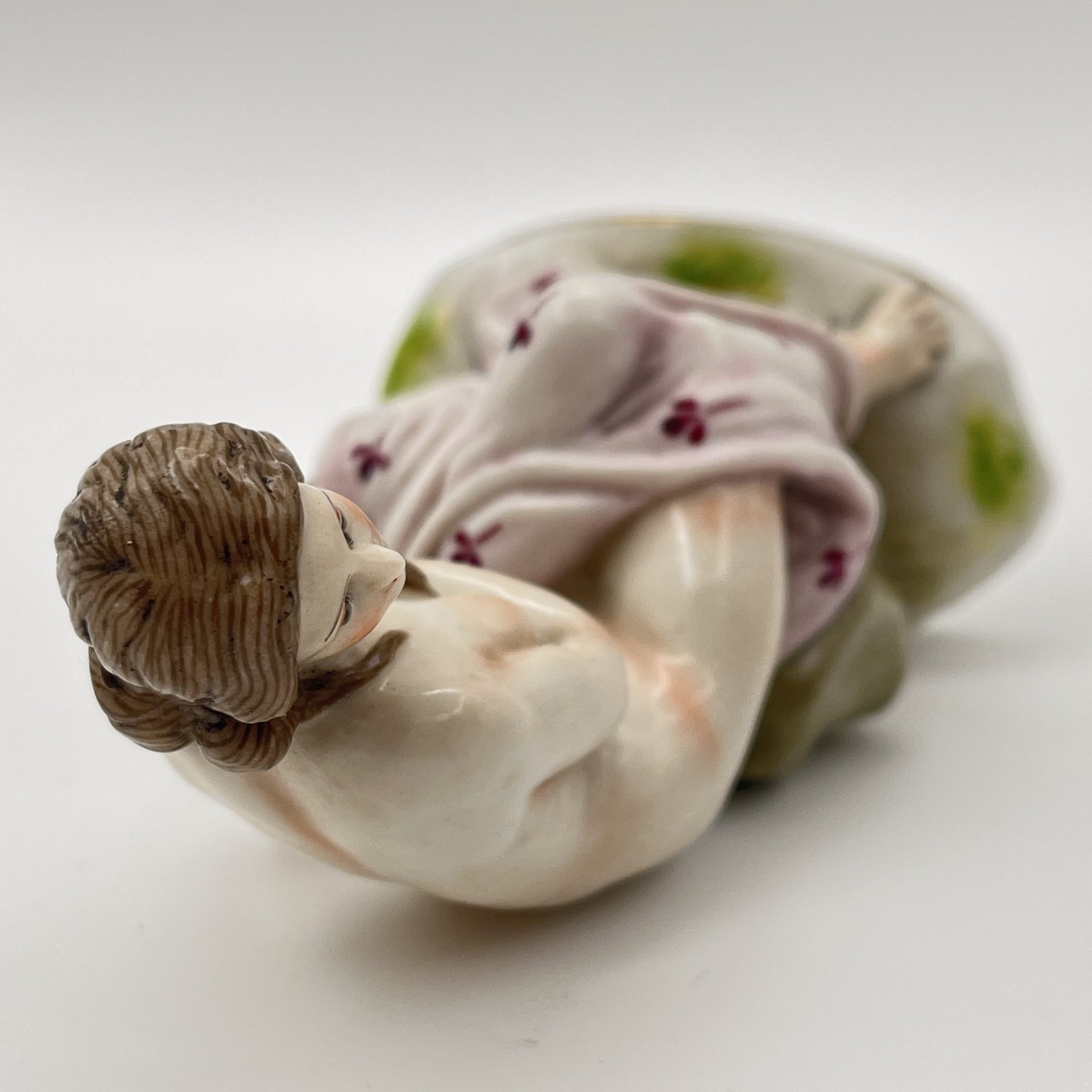 Статуэтка "Обнаженная", фарфор, роспись, Западная Европа, 1950-1970 гг.