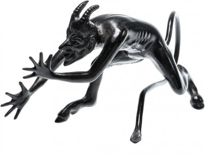 Статуэтка "Чертик", Каслинский чугунолитейный завод, СССР, 1988 г.