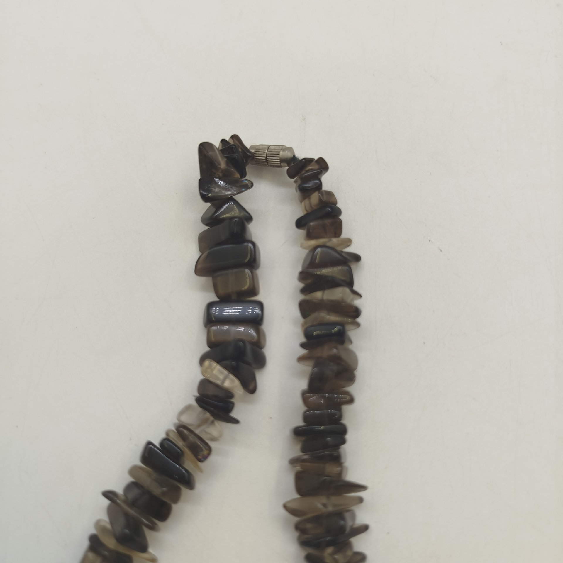 Бусы с бусинами разной формы, натуральный камень, СССР, 1970-1990 гг.