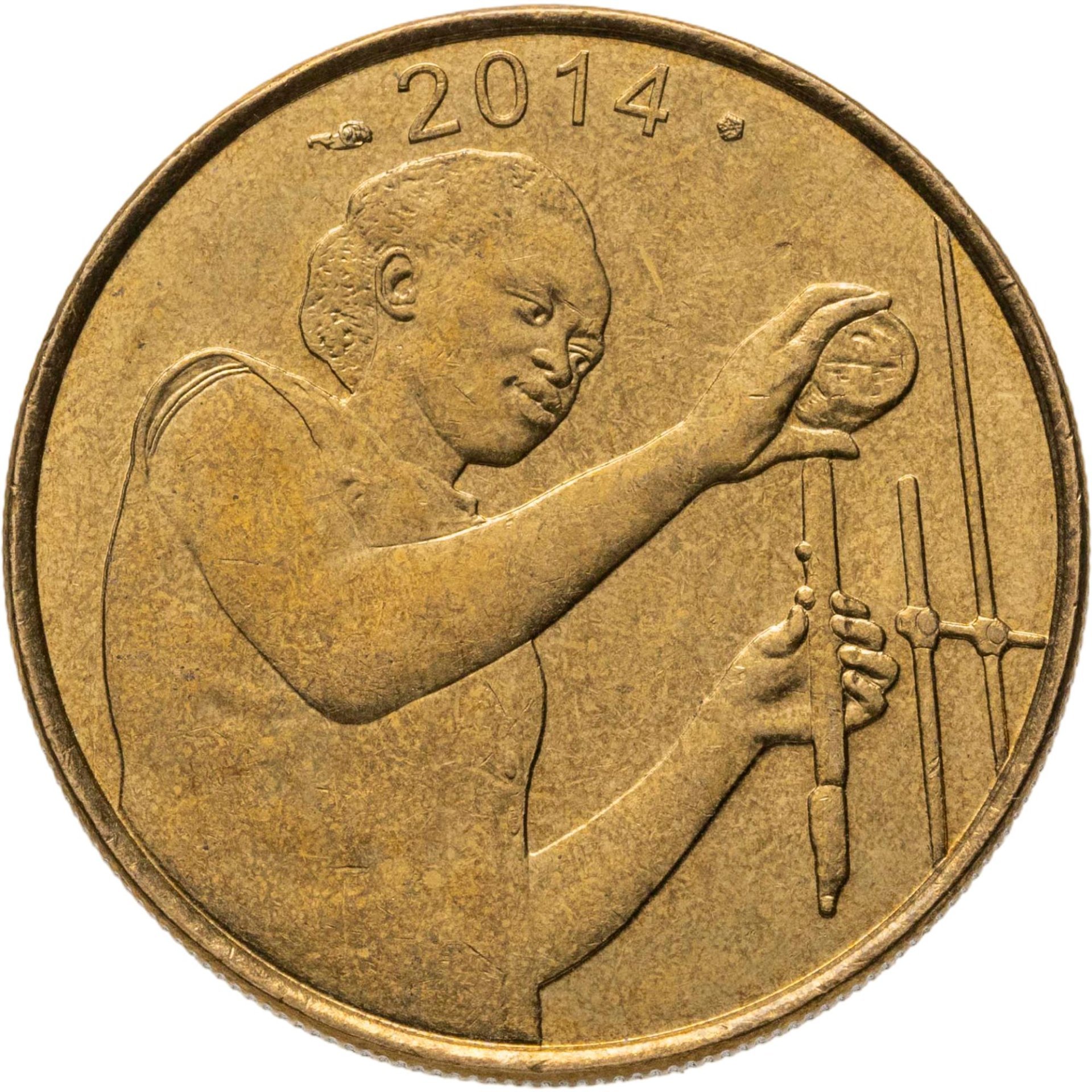 Западная Африка 25 франков (francs BCEAO) 2014