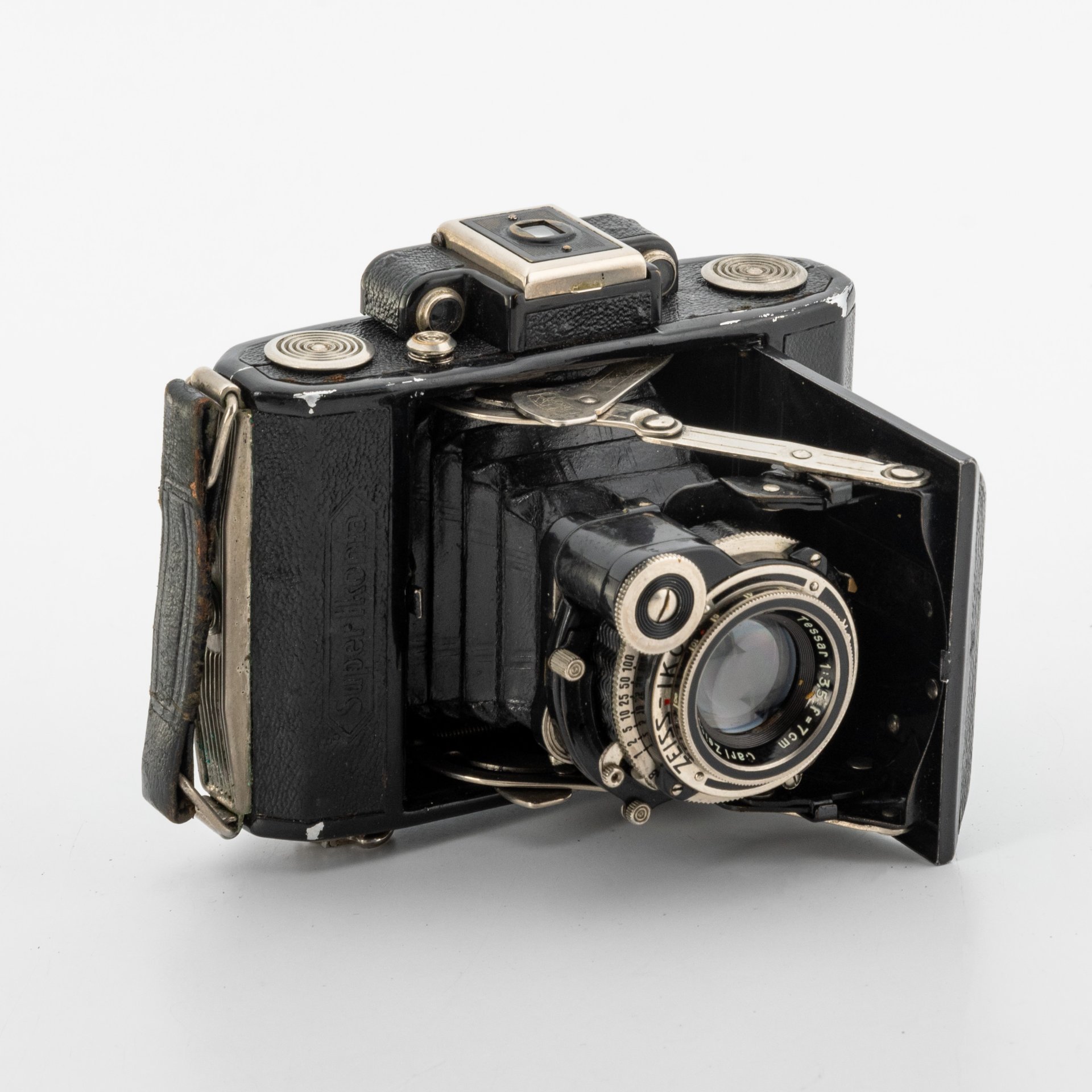 Фотоаппарат "Super Ikonta 530" c объективом "Carl Zeiss Jena Tessar 1:3,5, f=7cm", в оригинальном кофре, Carl Zeiss