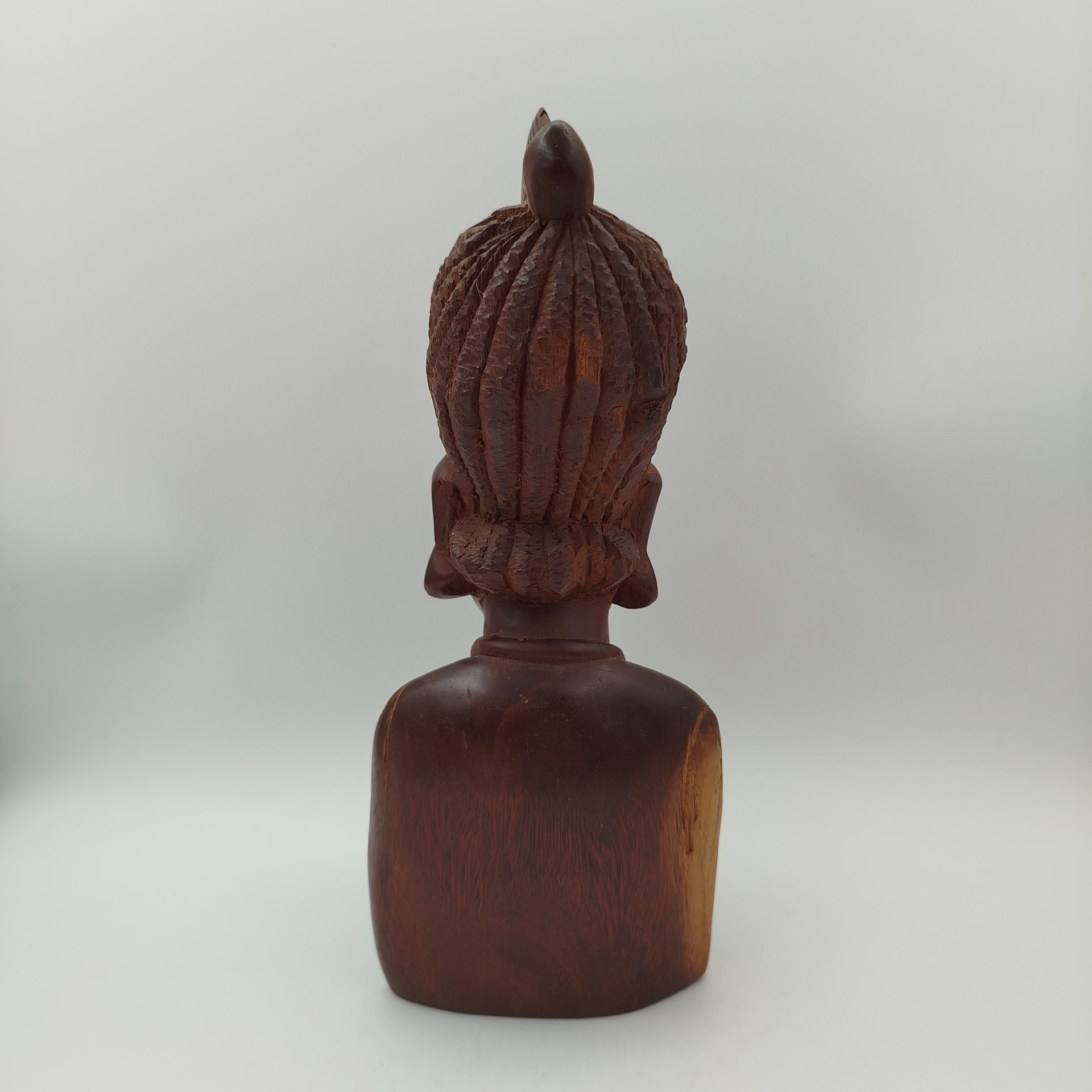 Бюст "Африканская красавица", дерево, резьба, Африка, 1970-2000 гг.