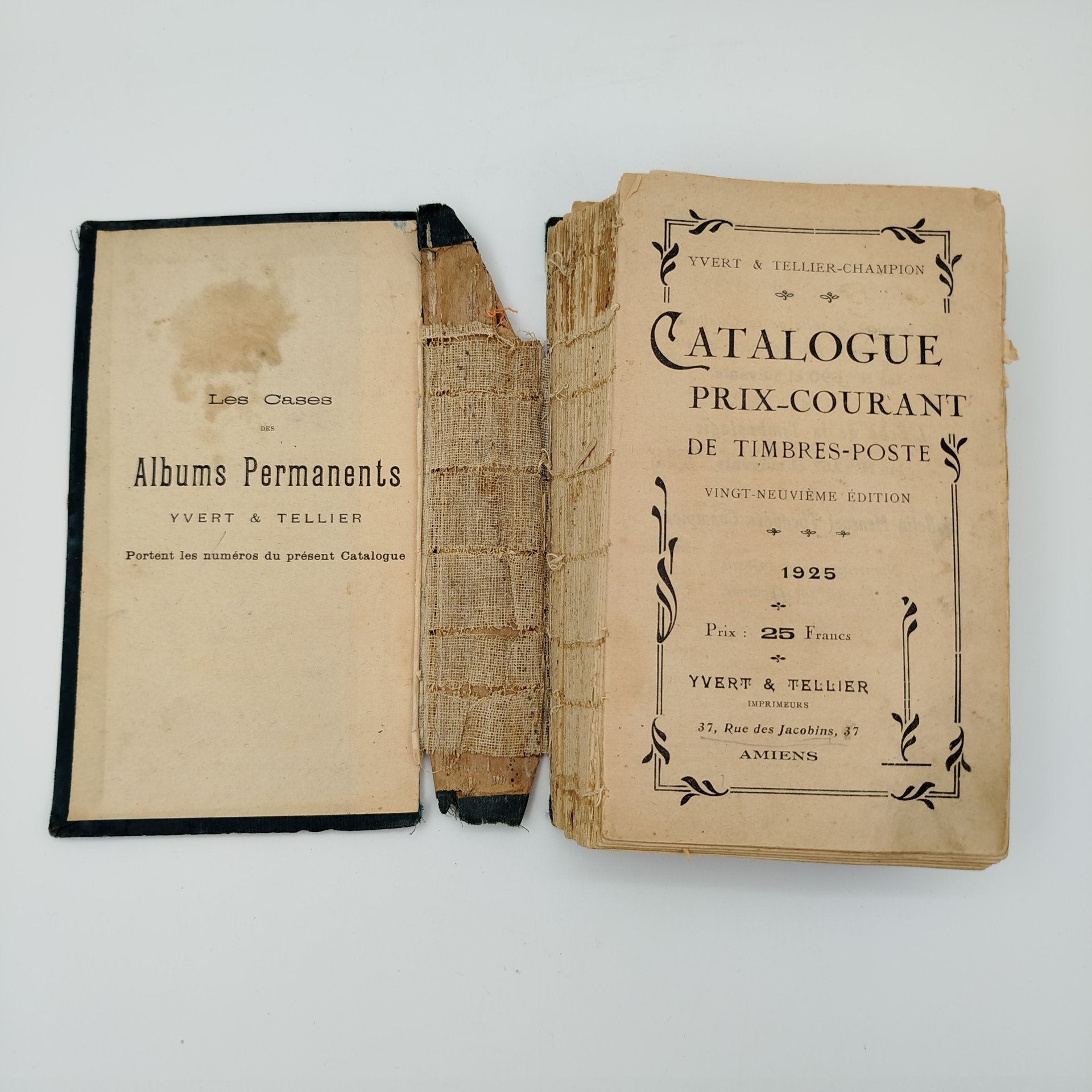 Каталог-прейскурант почтовых марок Ивера и Телье ("Catalogue Prix-courant de Timbres-Poste par Yvert & Tellier"), издание 29-е, Yvert & Tellier