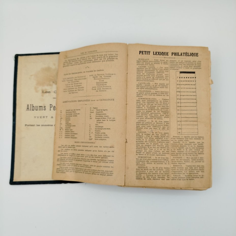 Каталог-прейскурант почтовых марок Ивера и Телье ("Catalogue Prix-courant de Timbres-Poste par Yvert & Tellier"), издание 29-е, Yvert & Tellier