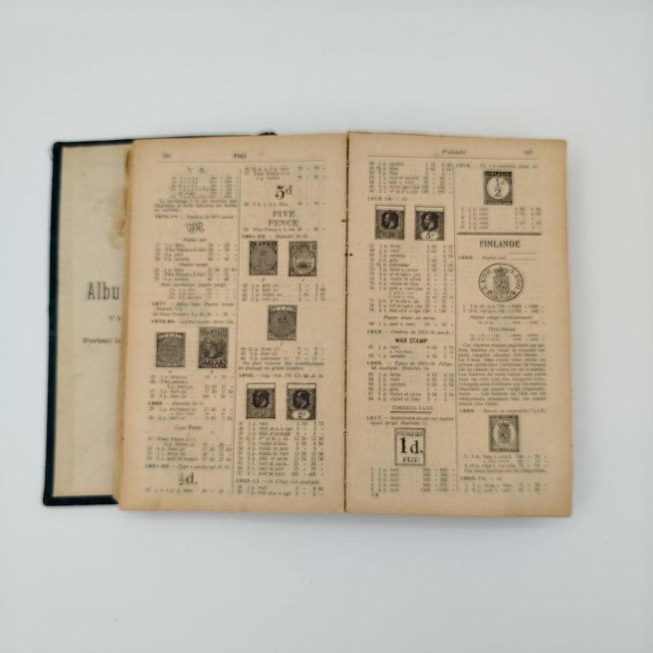 Каталог-прейскурант почтовых марок Ивера и Телье ("Catalogue Prix-courant de Timbres-Poste par Yvert & Tellier"), издание 29-е, Yvert & Tellier