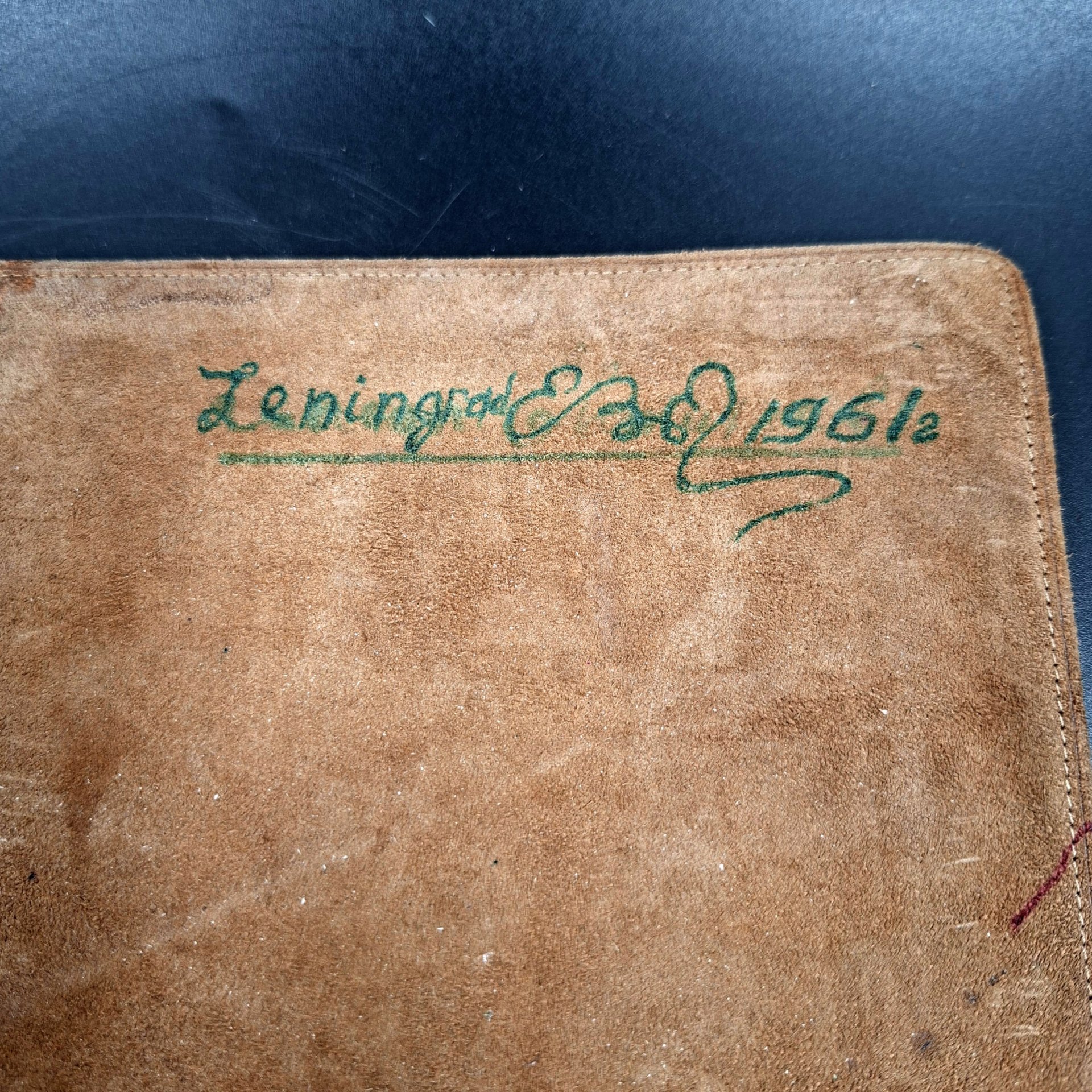 Папка "Maggi-Gesellschaft", замша