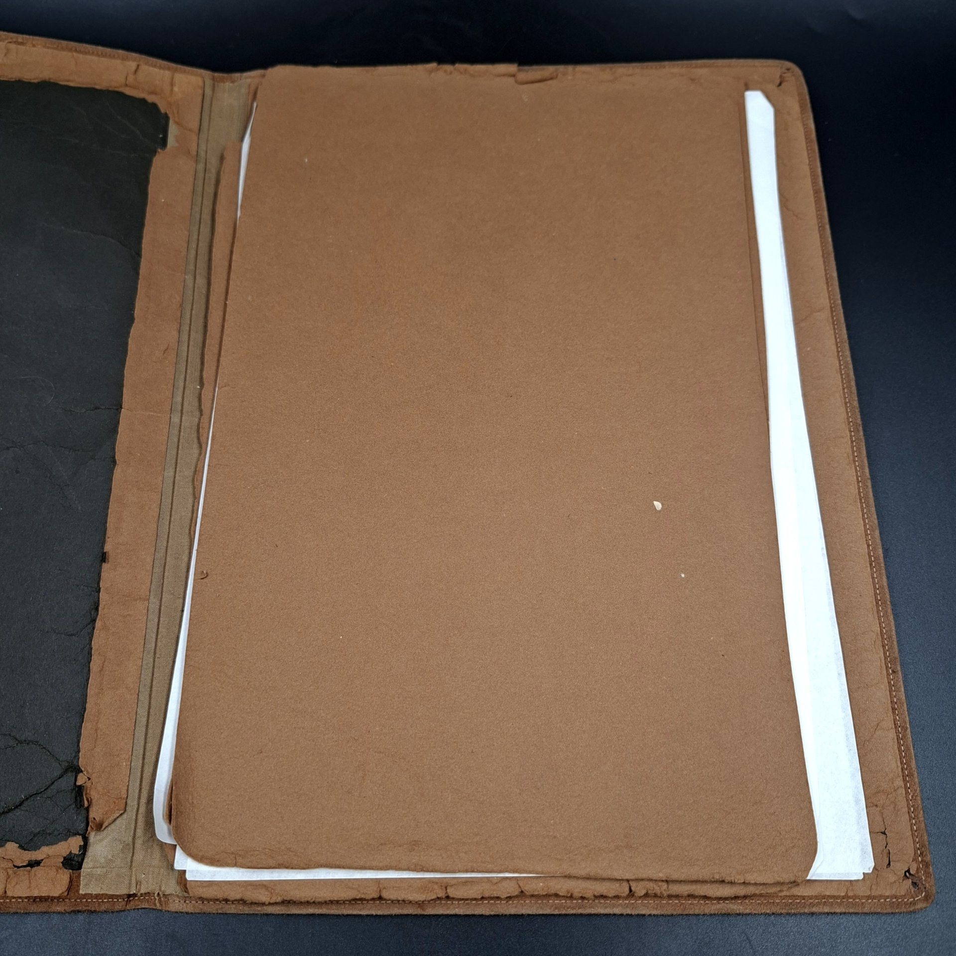 Папка "Maggi-Gesellschaft", замша