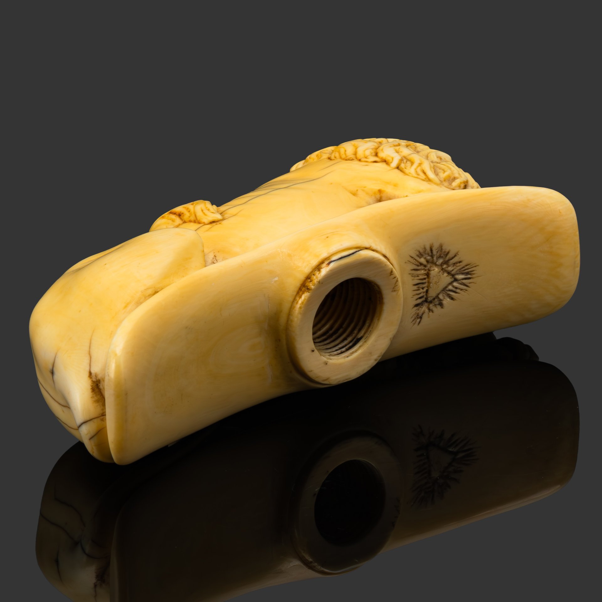 Навершие (ручка) трости в виде льва