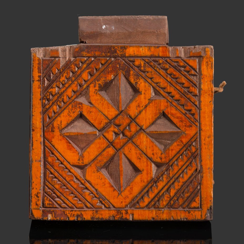 Складень двустворчатый "Распятие Христово" (Эфиопская иконопись)