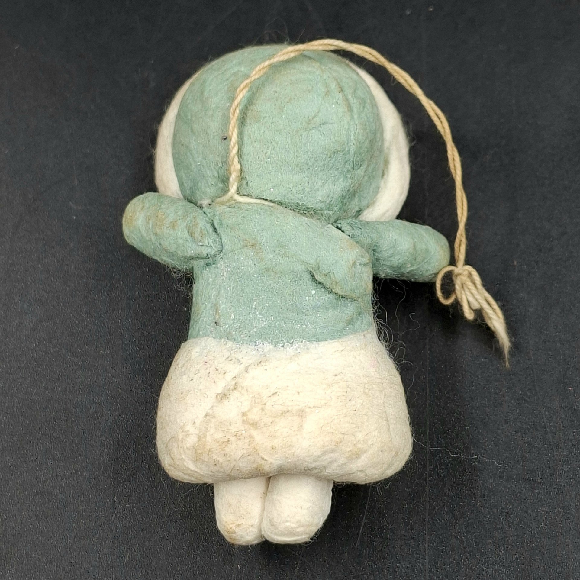 Игрушка ёлочная "Якут", вата, пластик, роспись, клейстер, СССР, 1960-1980 гг.