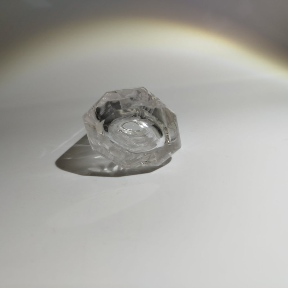 Солонка (без крышки) с цветочным декором