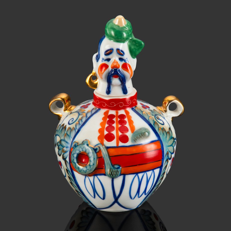Штоф «Казак Карась», Коростенский фарфоровый завод (КФЗ)