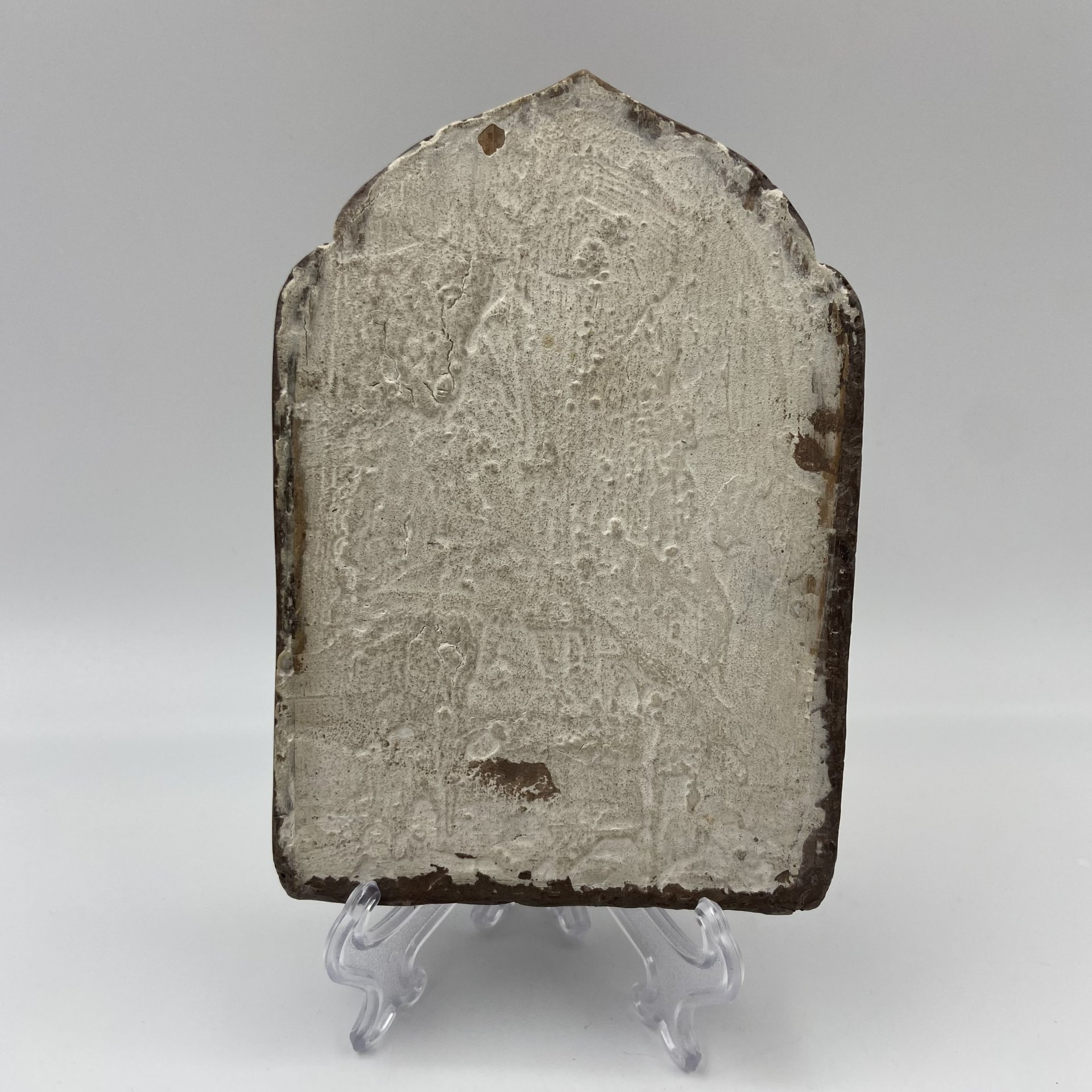 Икона "Святой Николай Чудотворец с херувимами", дерево, темпера, Российская империя, 1880-1915 гг.