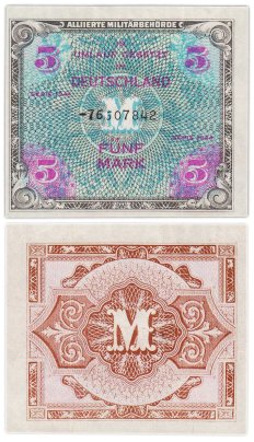 Германия 5 марок 1944