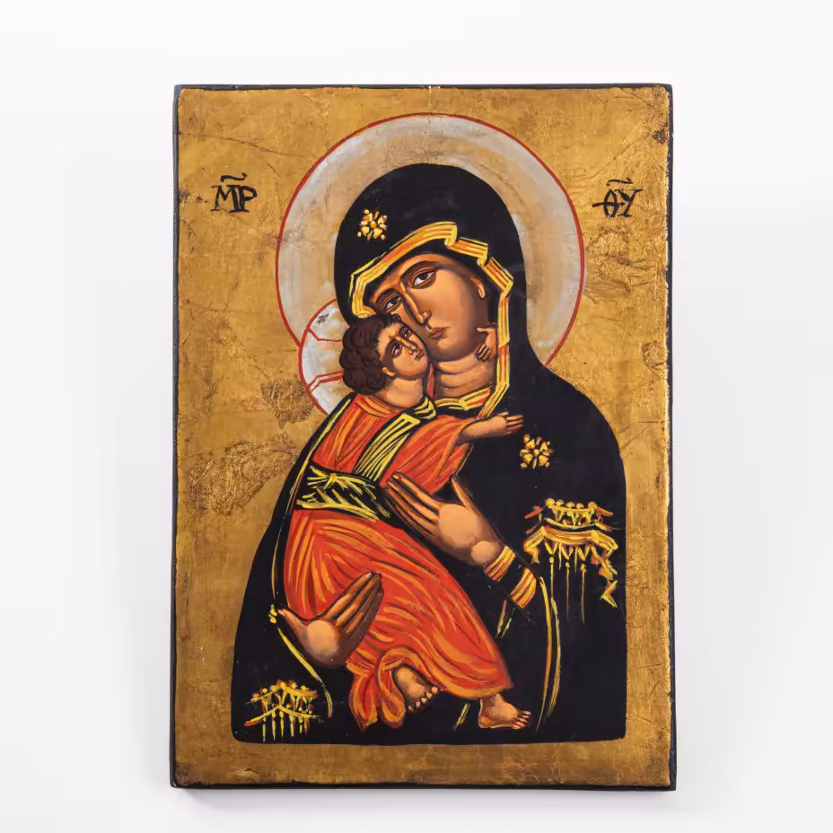 Икона "Владимирская Богоматерь", Художник Berondi F.