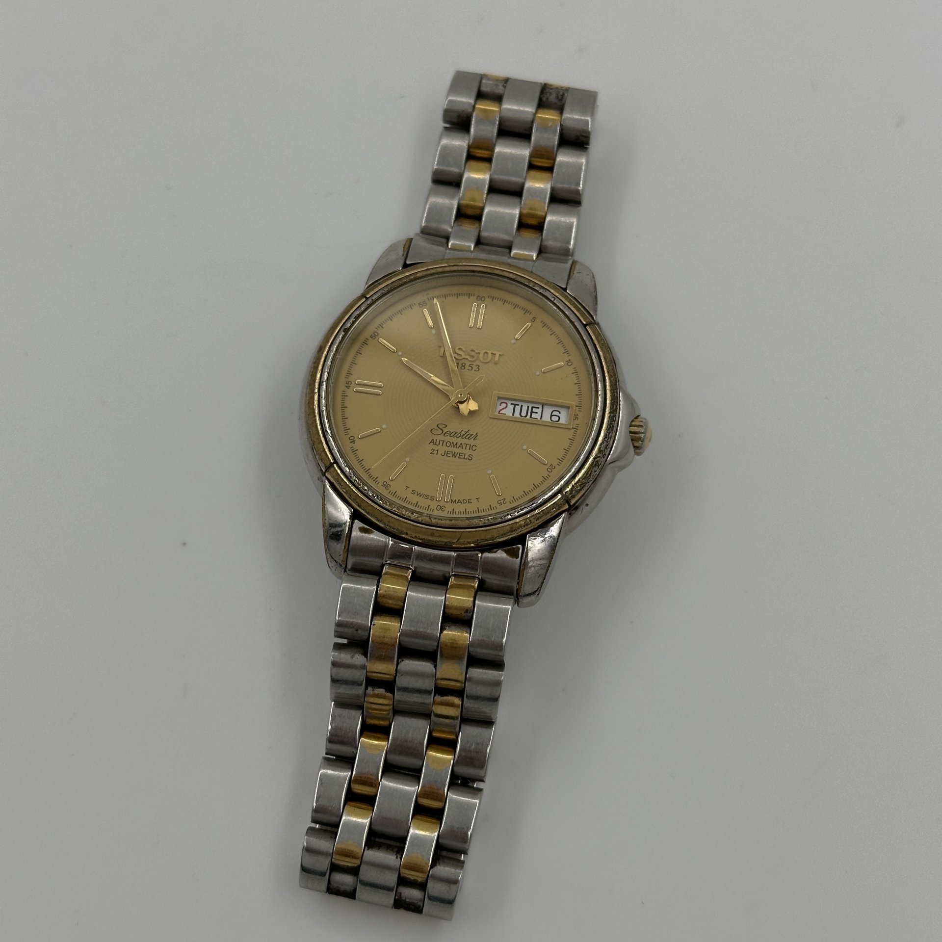Часы "Seastar Automatic 21 Jewels", Tissot