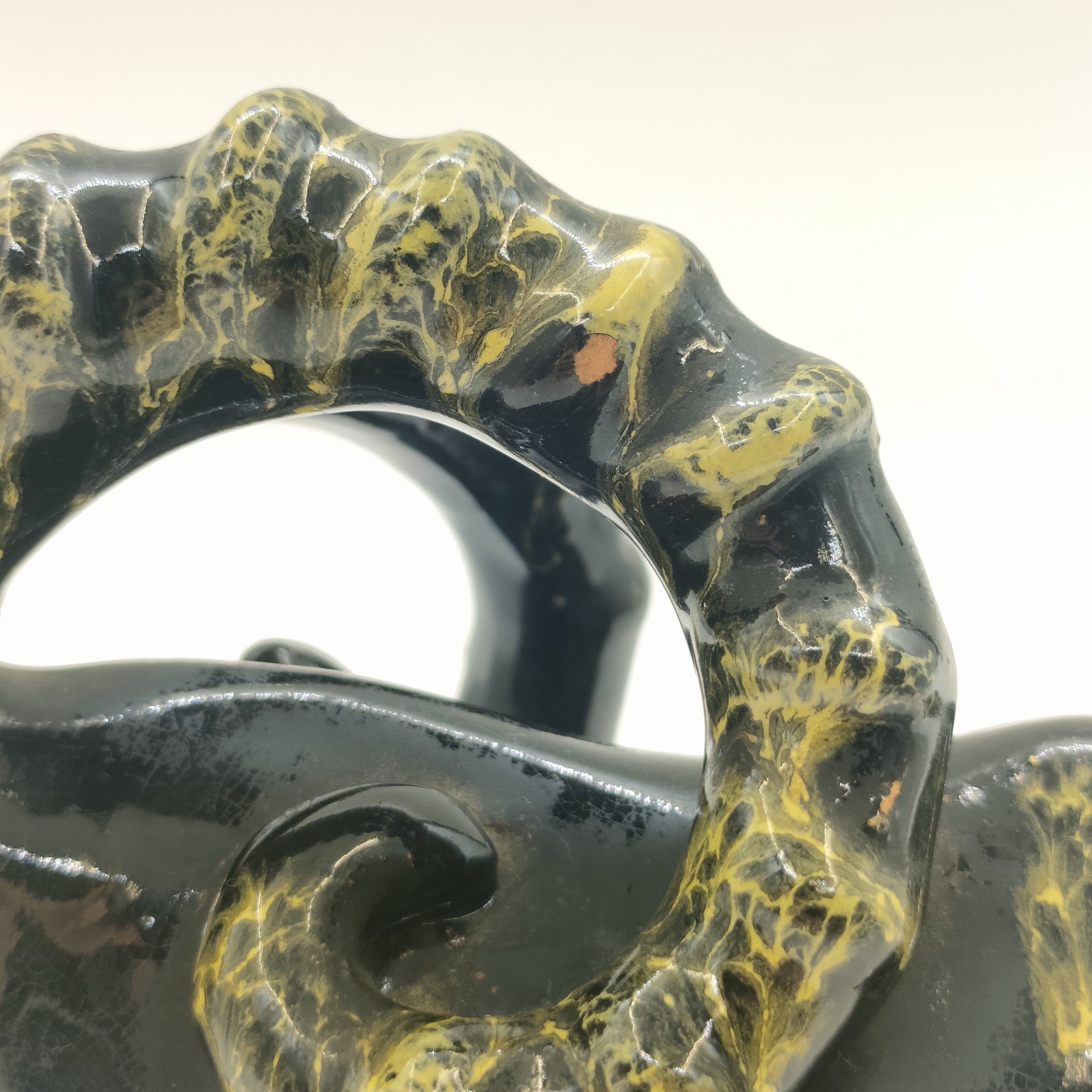 Статуэтка "Архар", керамика, глазурь, СССР, 1970-1980 гг.