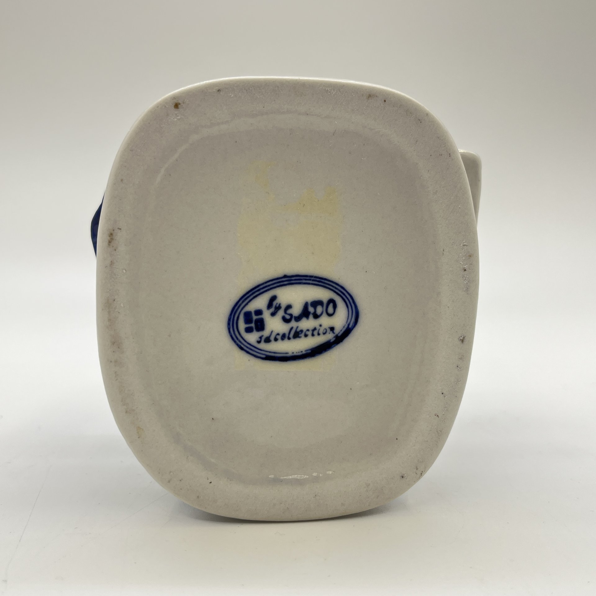 Ваза "Поцелуй на мельнице", фарфор, роспись, металл, Нидерланды, 1980-2000 гг.