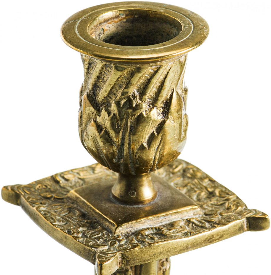 Канделябры парные, бронза, латунь, Англия, 1900-1920 гг.