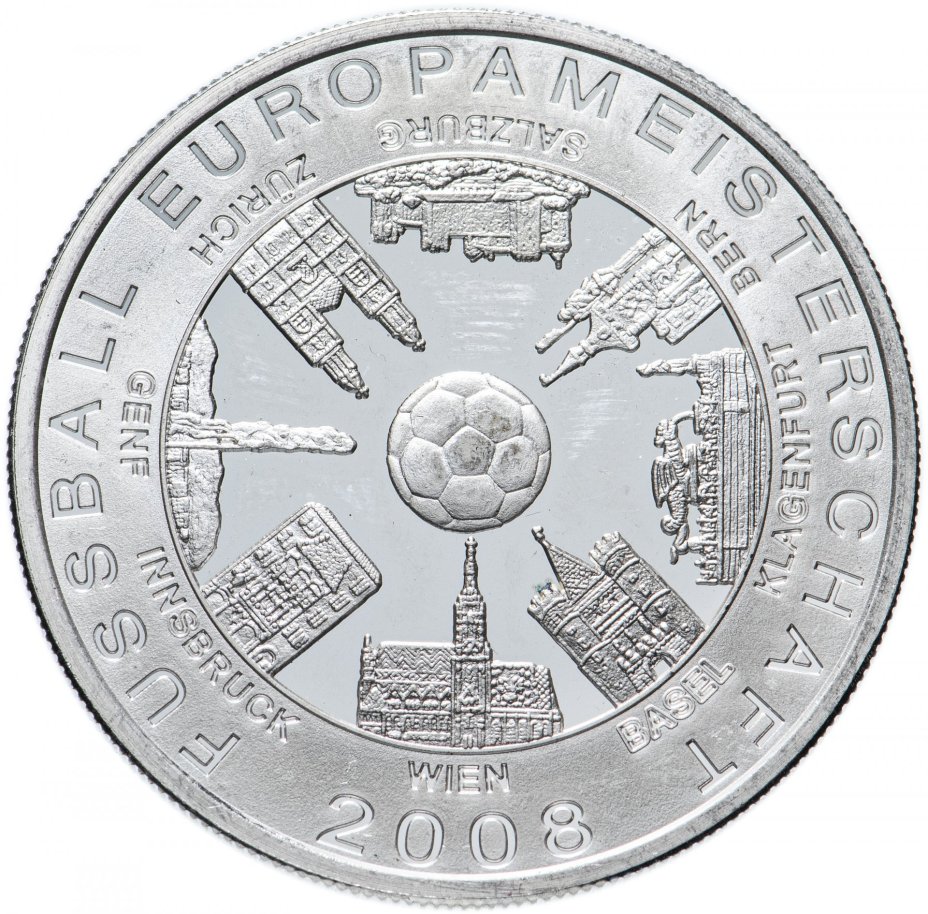 Жетон "Чемпионат Европы по футболу, Германия" 2008