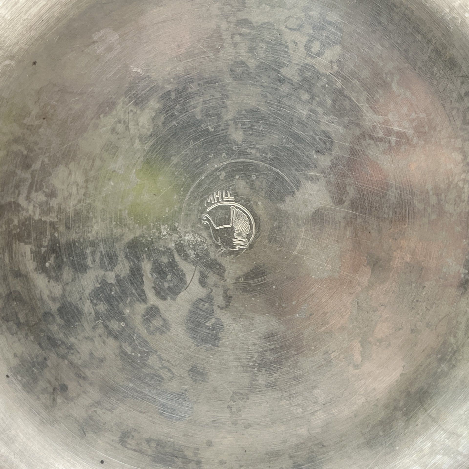 Ведро для шампанского, мНЦ (медь-никель-цинк), Кольчугинский завод цветных металлов, СССР, 1960-1991 гг.