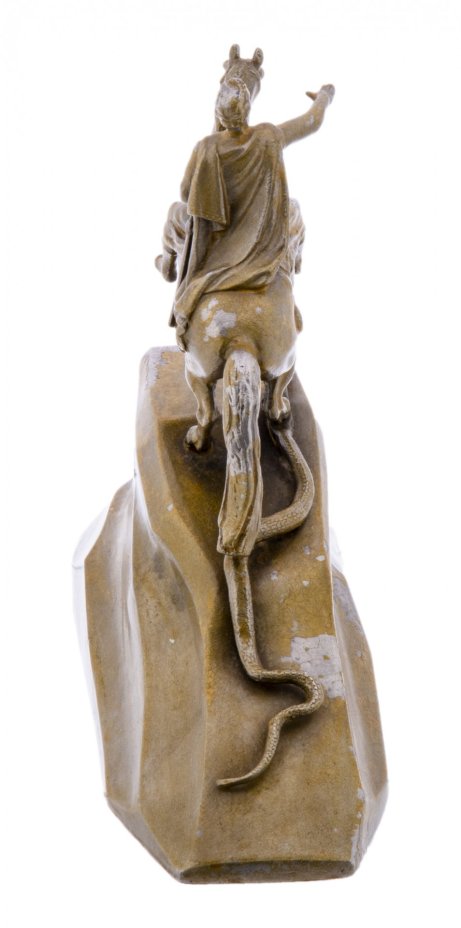 Статуэтка "Медный всадник", олово, лак, Россия, 1960-1980 гг.