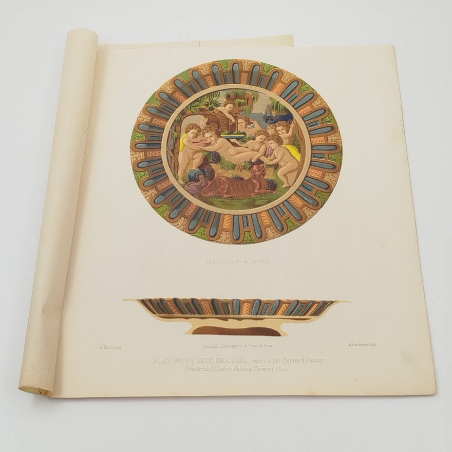 Пара хромолитографий из издания Ferdinand Sere  "Le Moyen Age et la Renaissance...", Фирма "Lemercier"