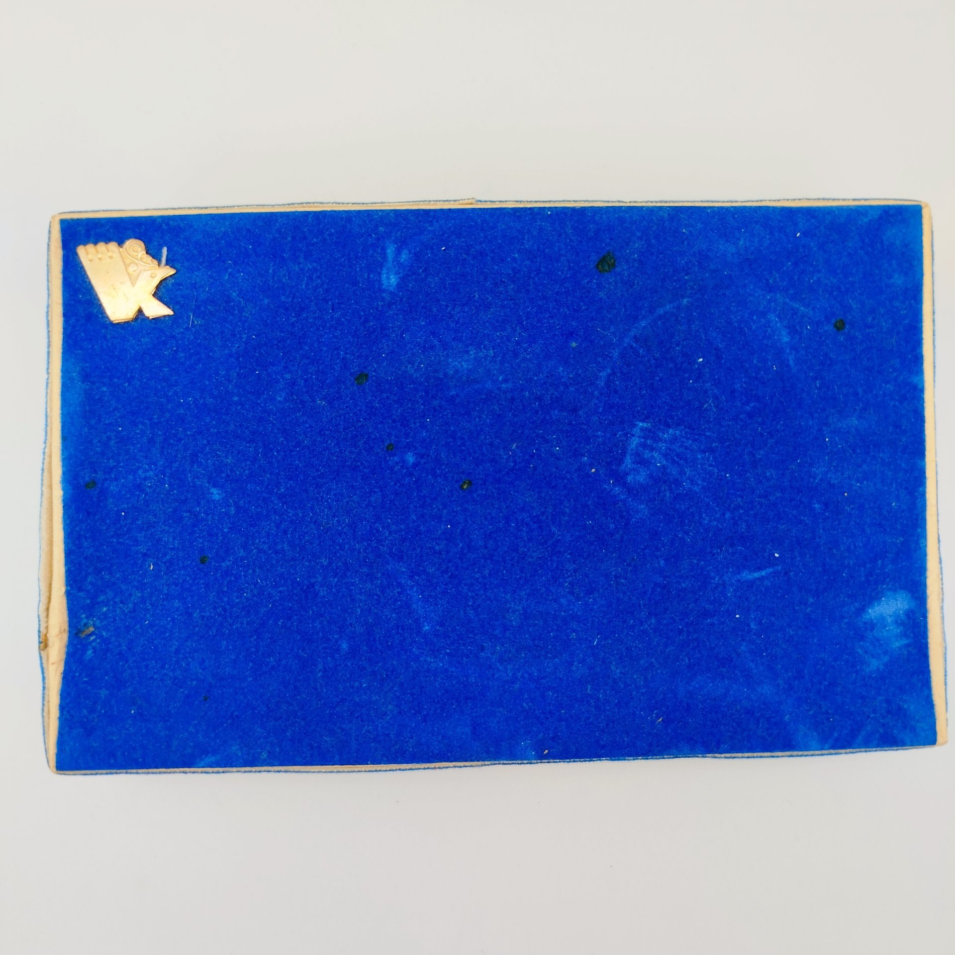 Набор из 6-ти десертных ложек "Керженец" в коробке, мельхиор (медь-никель), Казаковское производственное ювелирное объединение (КПЮО), СССР, 1975-1990 гг.