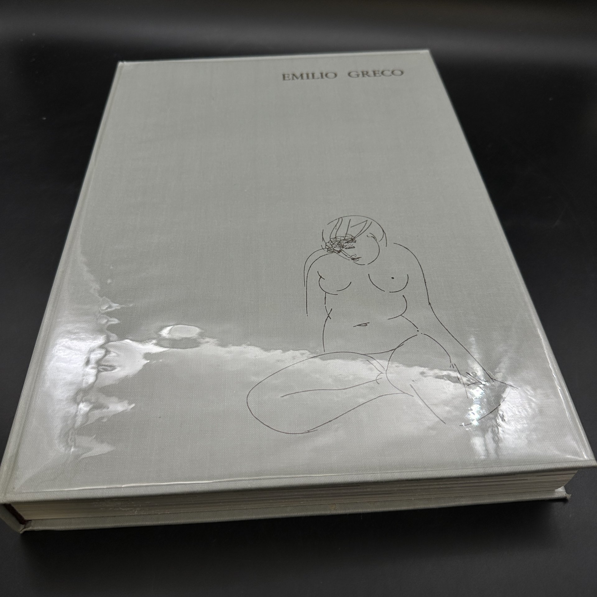 Книга "Emilio Greco" (на итальянском), в кофре