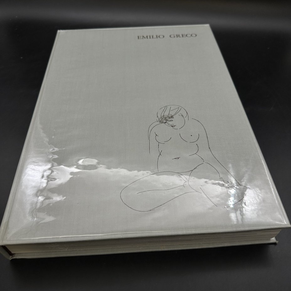 Книга "Emilio Greco" (на итальянском), в кофре