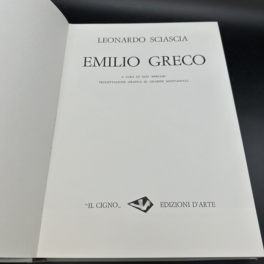 Книга "Emilio Greco" (на итальянском), в кофре