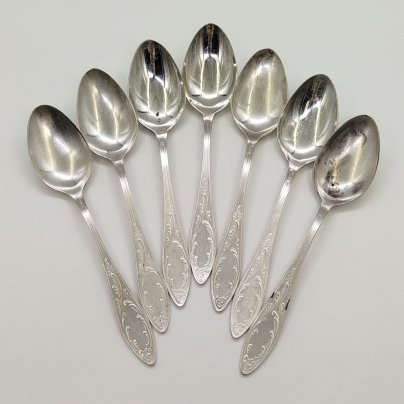 Набор столовых ложек "Пламя" на 7 персон